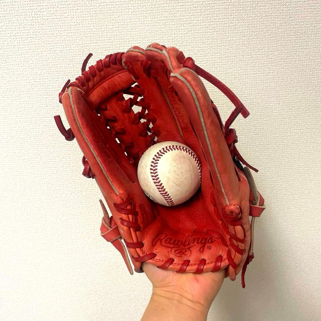 303 ローリングス Supreme コラボ 軟式 内野手用グローブ