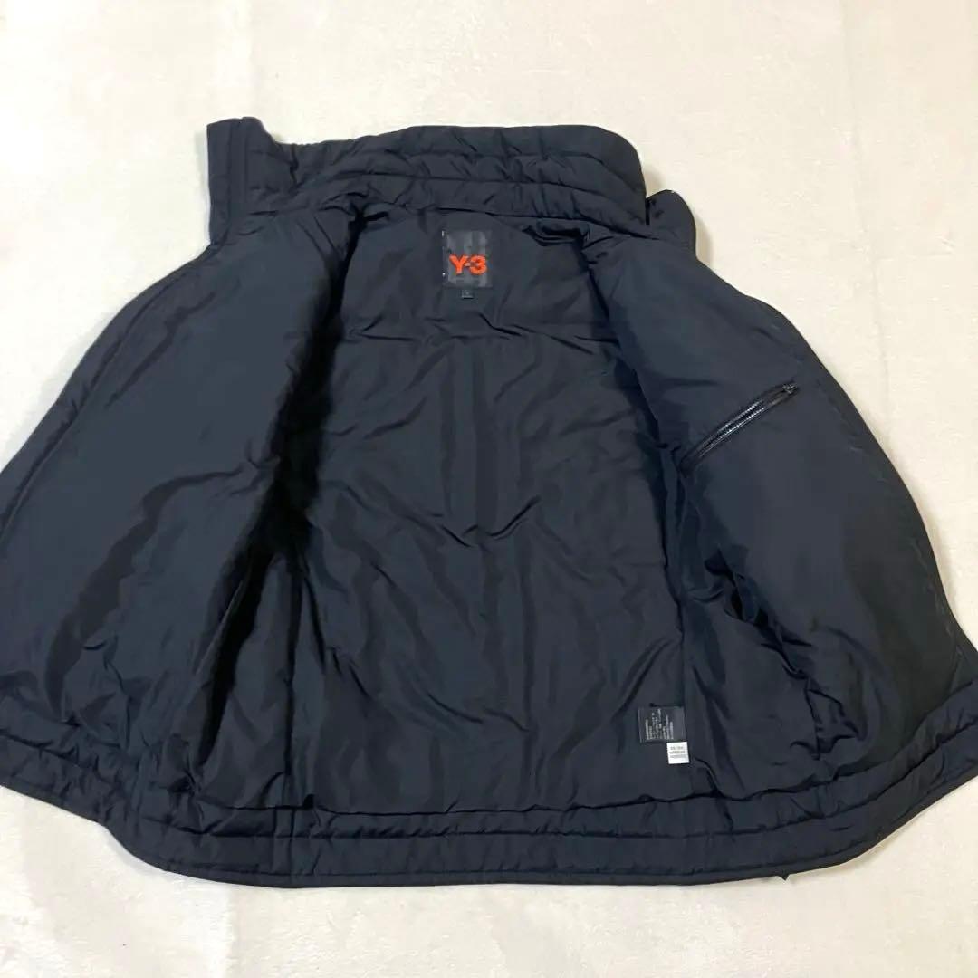 【希少】Y-3 中綿 ブルゾン パテッドジャケット ブラック フルジップ M