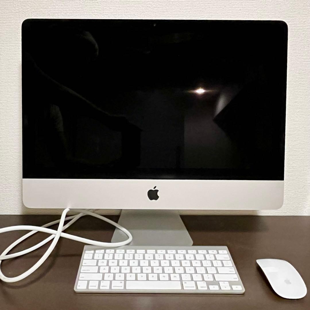 iMac 21.5インチ Retina 4K 2017 マウス付／動作品 現状品