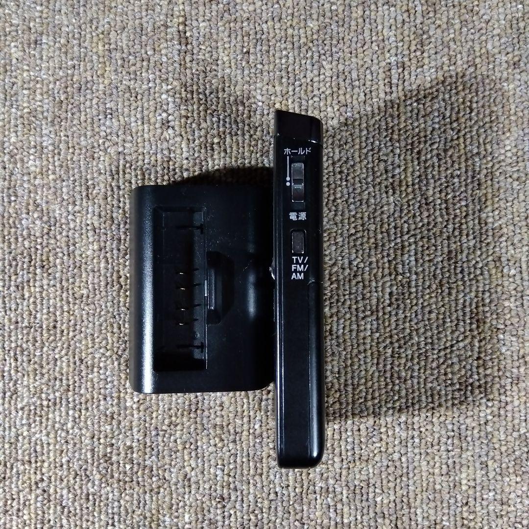 SONY ワンセグTV音声/FM/AMラジオ XDR-64TV 充電スタンド付き