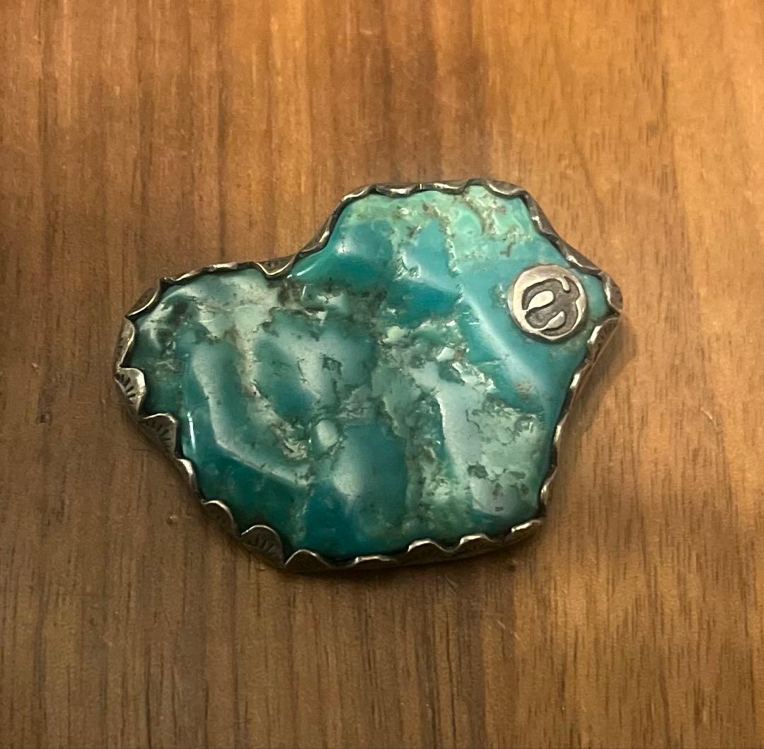 kapital キャピタル ブローチ　ターコイズ　インディアン　レア