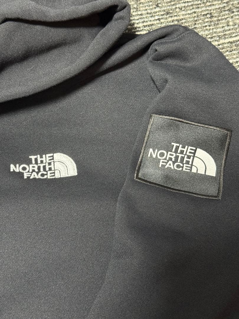 完売品 ノースフェイス スクエアロゴパーカー ブラック XXL