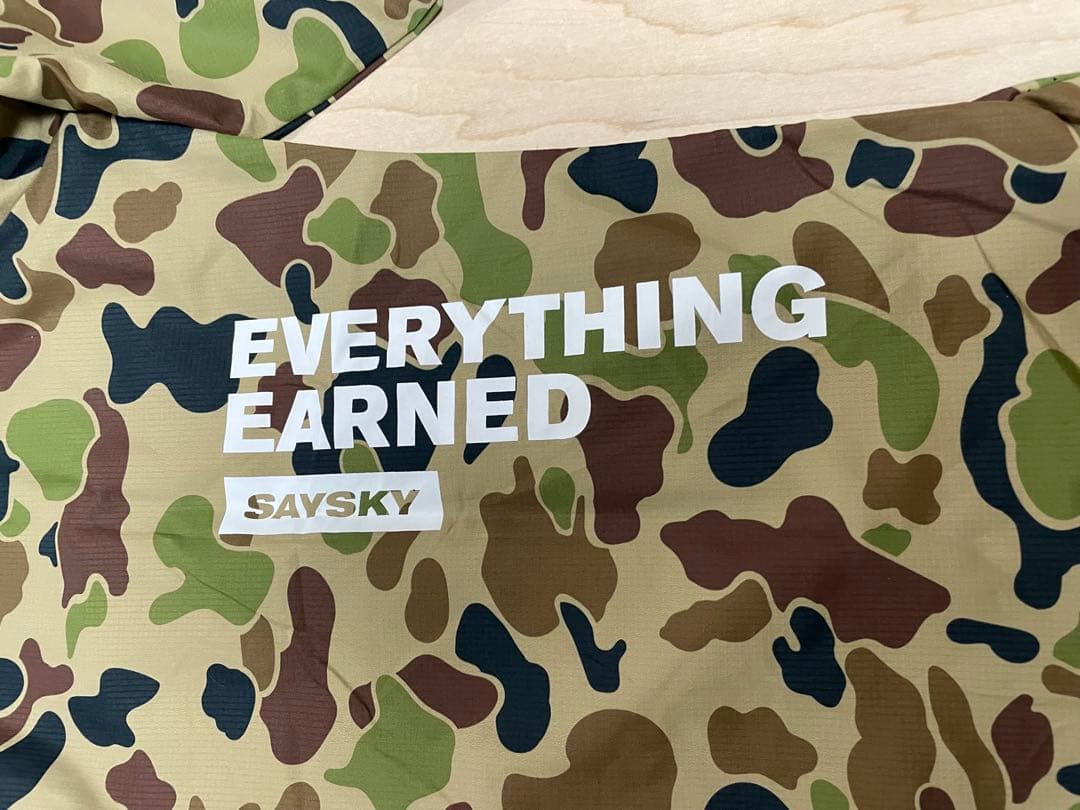 〈美品〉sayskyランニングジャケット XSサイズ　セイスカイ