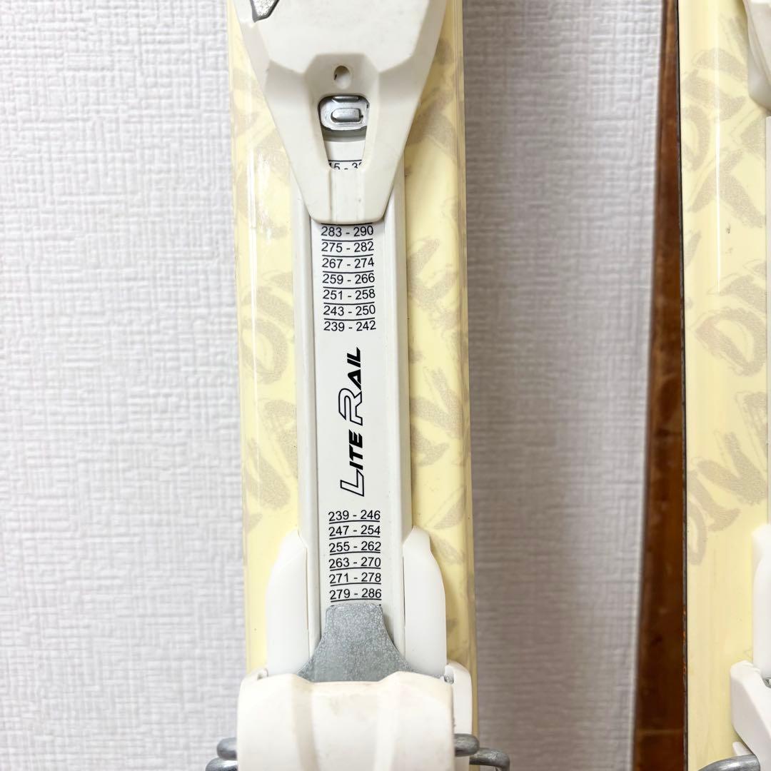 ■送料無料■ハート HEAD ■女性用スキーセット■板140靴23.5