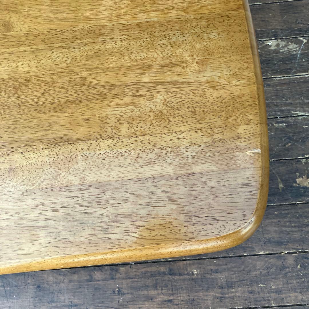 E-2 天然木製 折りたたみローテーブル ちゃぶ台 座卓 センターテーブル