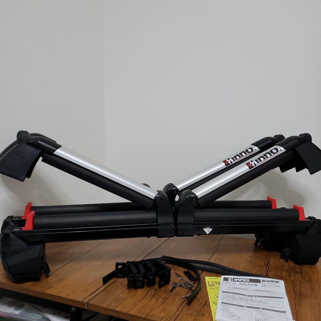 inno スキー 　スノーボード　ルーフレール専用 キャリア RH738