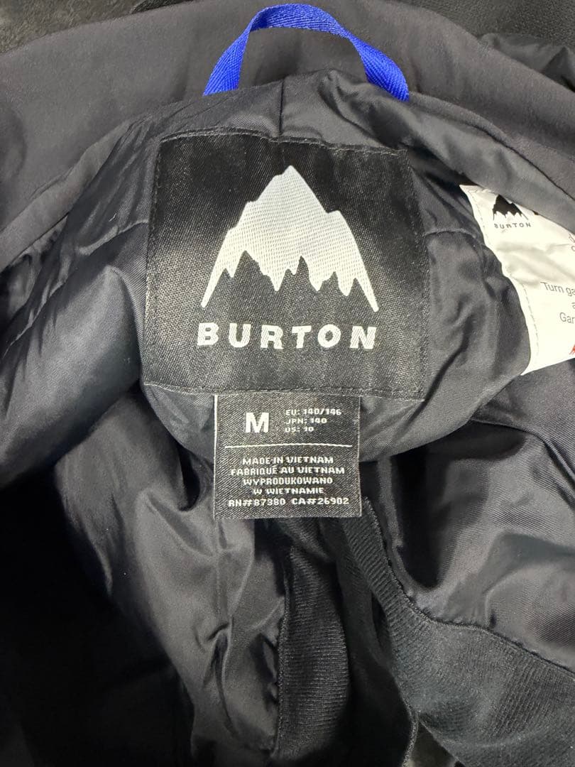 Burton キッズ スカイラー2L ビブパンツ M True Black