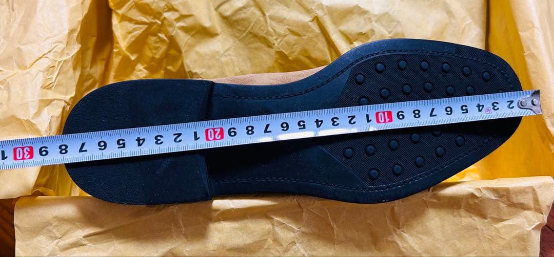 新品 未使用 TOD'S スエード ショートブーツEU38 キャメル 25cm