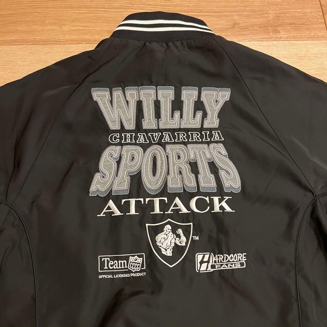 ウィリーチャバリア　スタジアムジャケット　サイズS STADIUM JACKET
