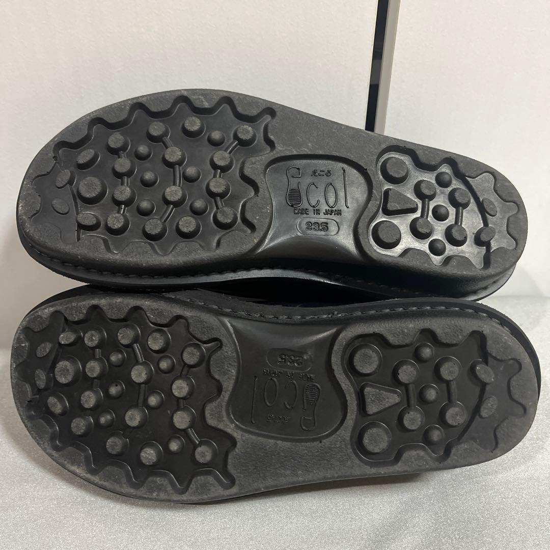 えこる エコル 靴 シューズ ブラック　2024年