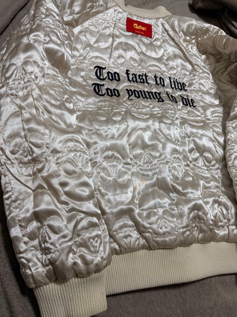 ２面用 別珍 CREAM SODA Pink Dragon 日本限定 スカジャン