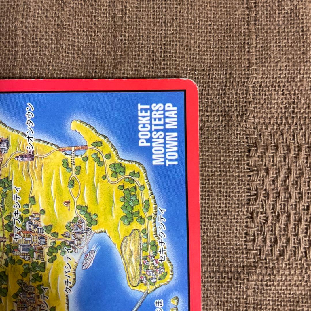 に*き様 ポケモン カードダス　タウンマップ&チェックリスト　赤 緑 青 No.