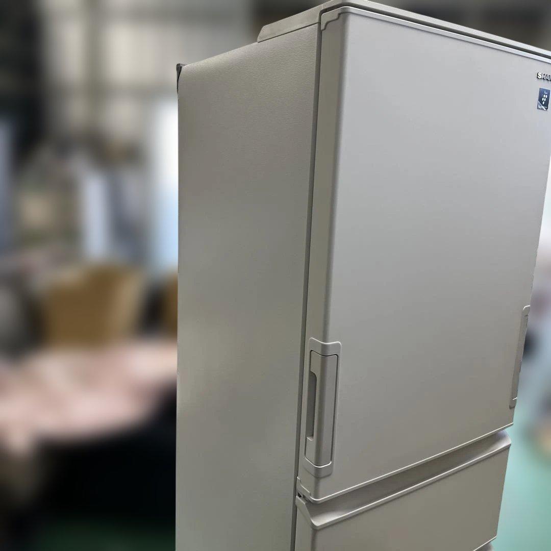 2024年製 SHARP 374L 幅60㎝左右開き 冷蔵庫 SJ-PW37