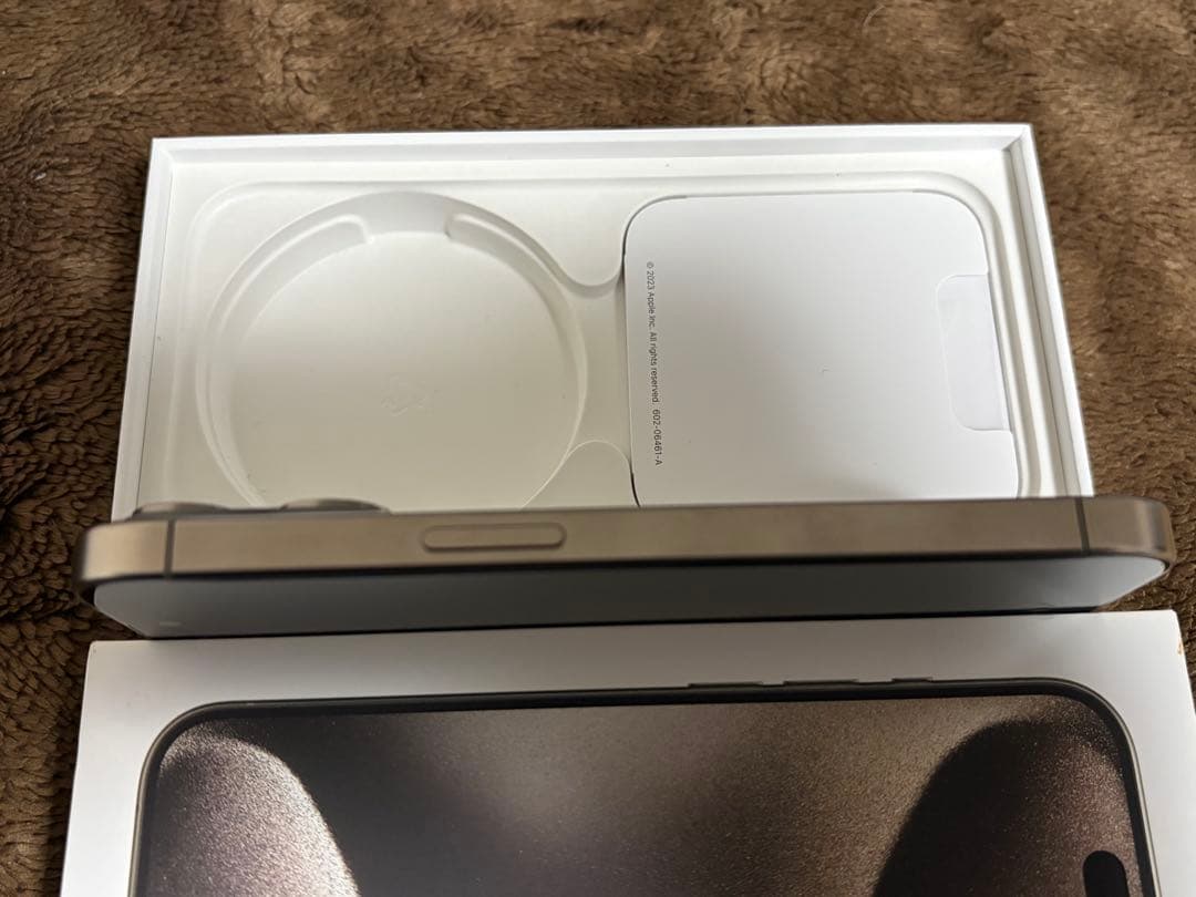 Apple iPhone 15 Pro 128GB MTU93J/A おまけ付き