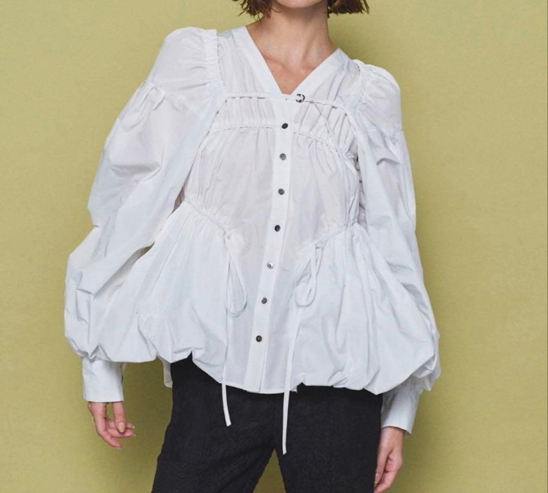 コロッケちゃん様　メゾンスペシャル　マルチウェイタフタブラウス