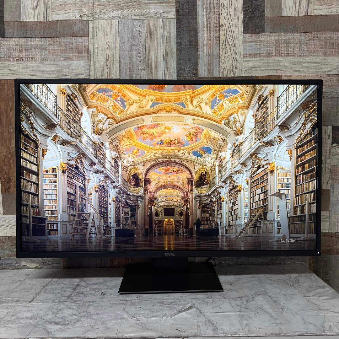 即日受渡❣️全国送料込DELL 4Kマルチ43型モニター P4317Q スピーカー