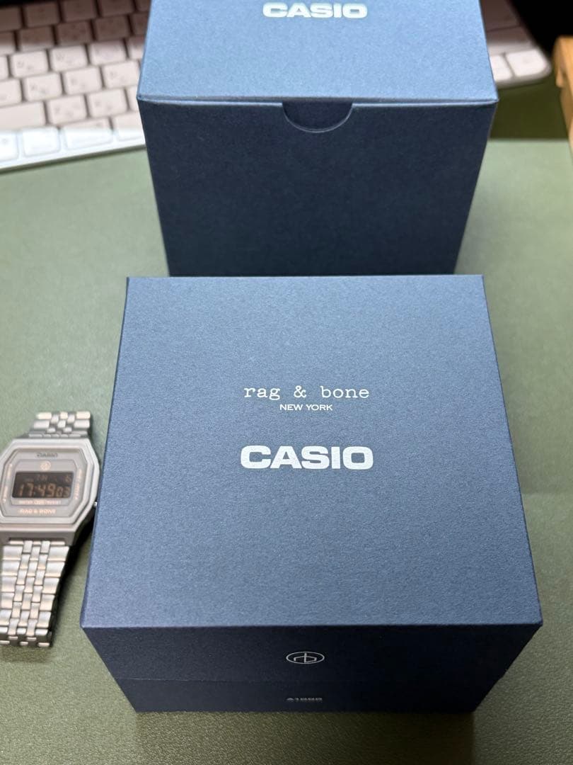 CASIO RAG & BONE A1000RCG-8BJR ラグ&ボーン