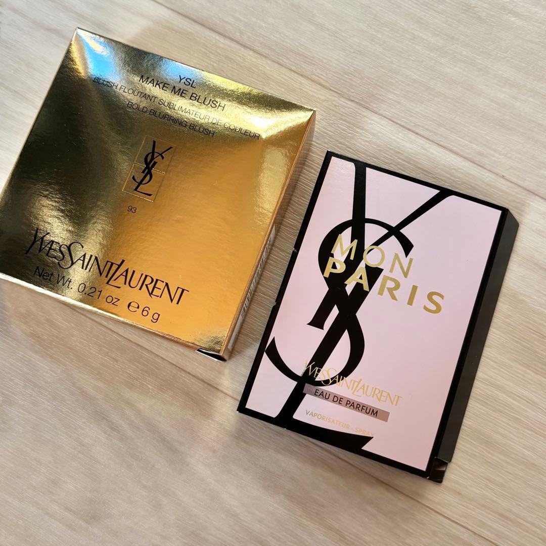 ヌナ！YSL 93 レストレス ロゼ メイクミーブラッシュパウダー