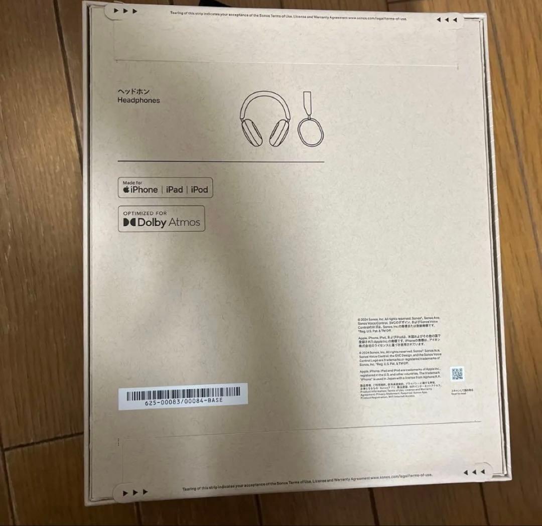 Sonos Ace ワイヤレスヘッドホン 新品未開封