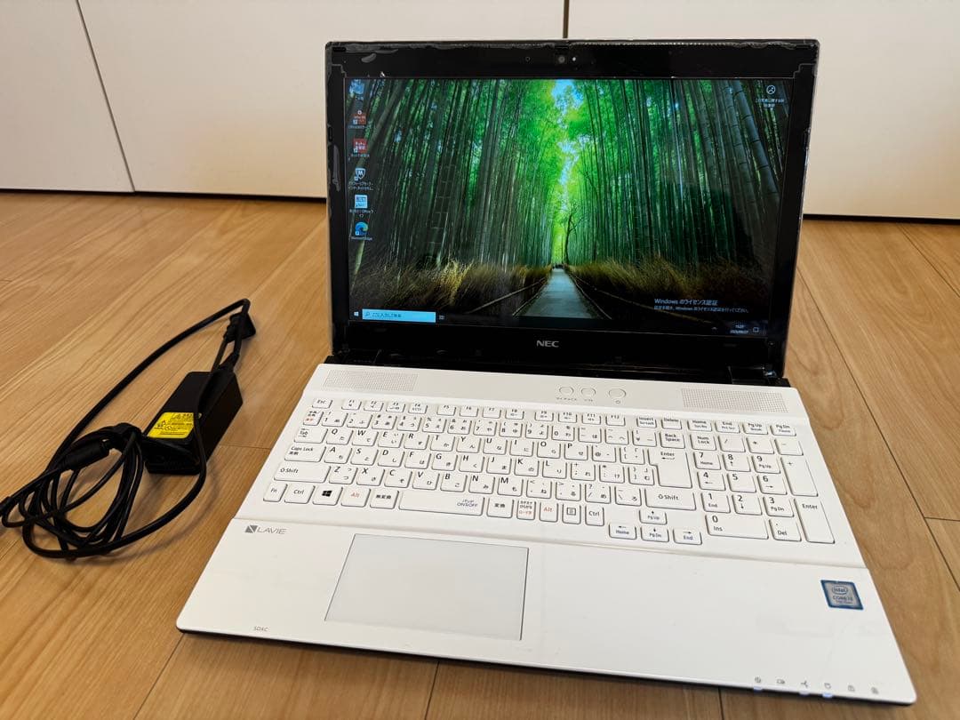 NEC LAVIE ホワイトノートPC 本体