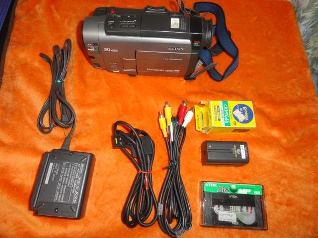 録・再・ダビングＯＫ◆SONY　Hi８ TRV９０　動作良好