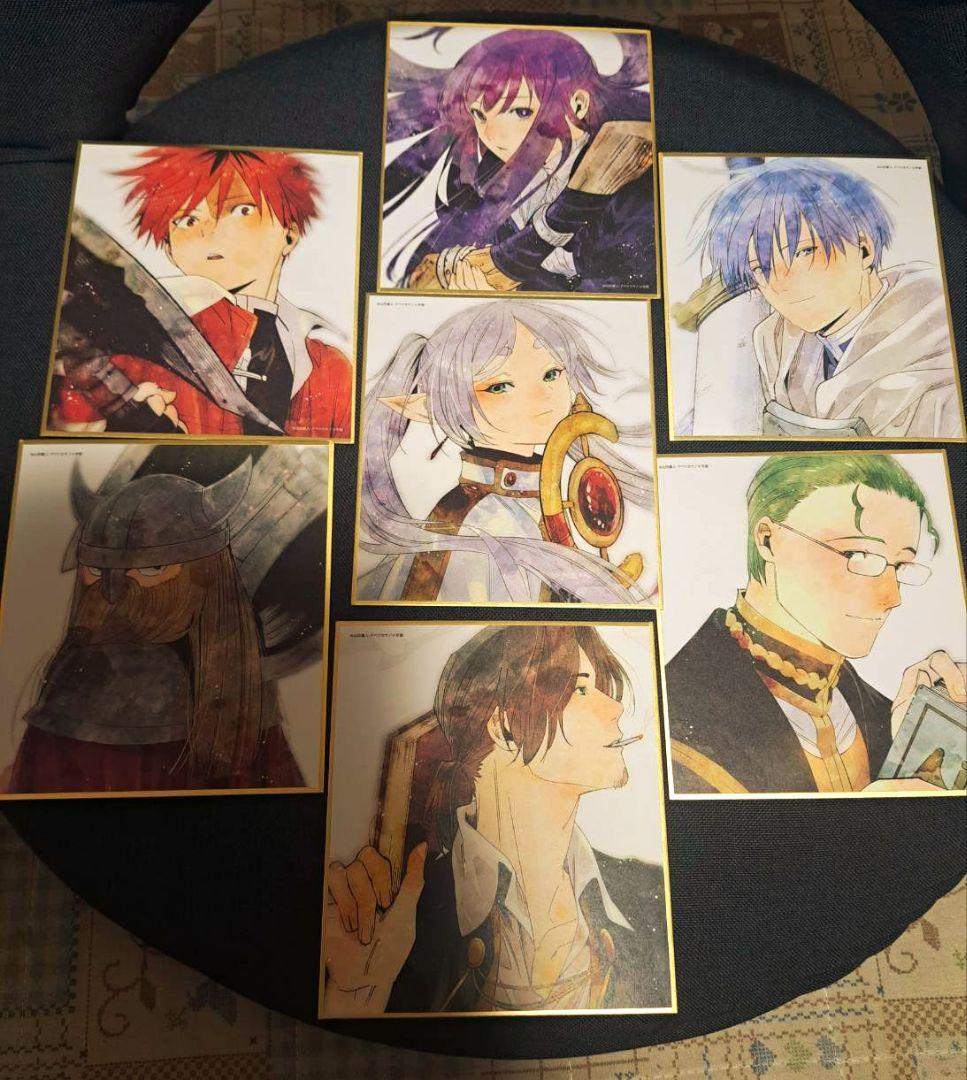 葬送のフリーレン 特典 アベツカサ先生描き下ろしミニ色紙　Blu-ray