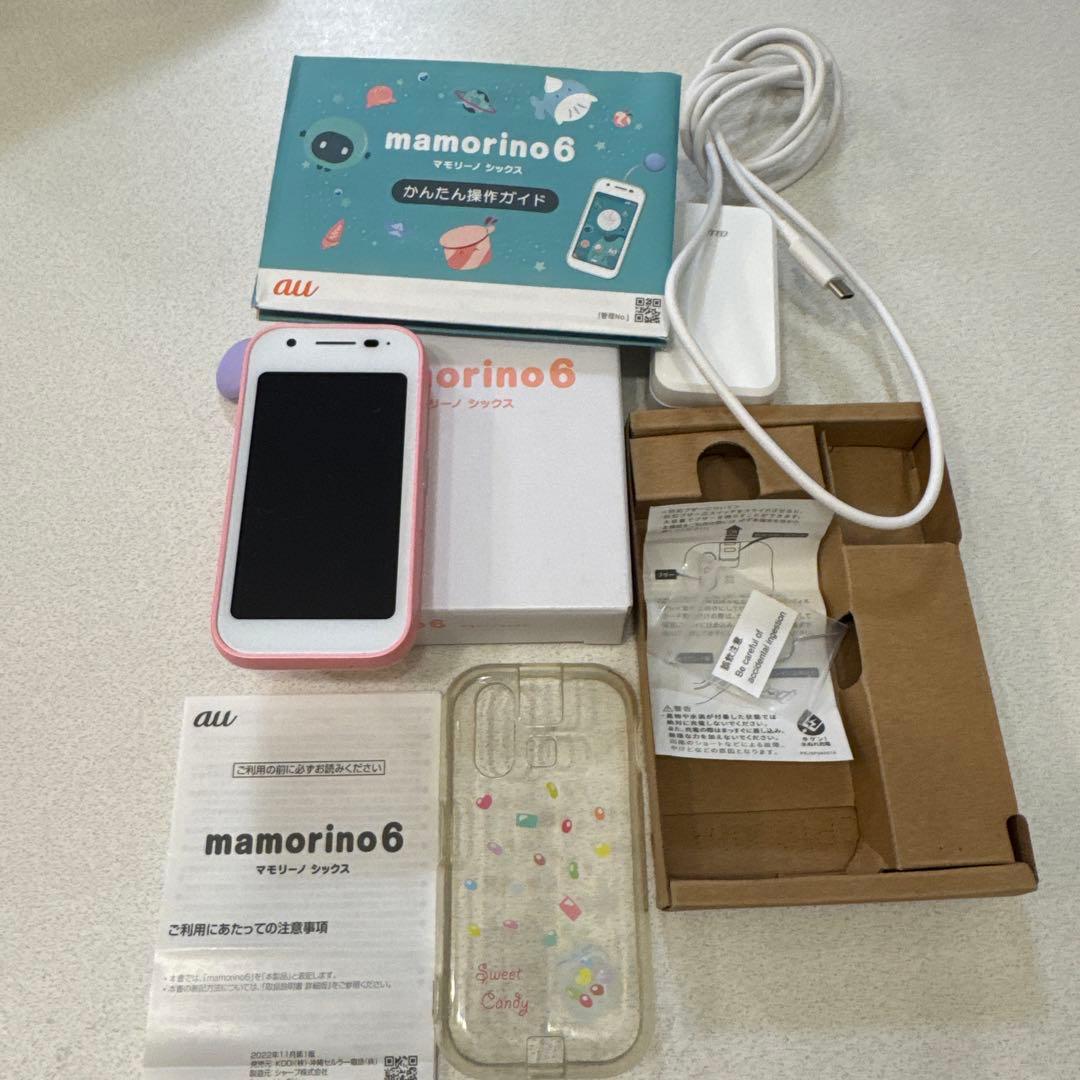 2025/4購入　美品　au マモリーノ6