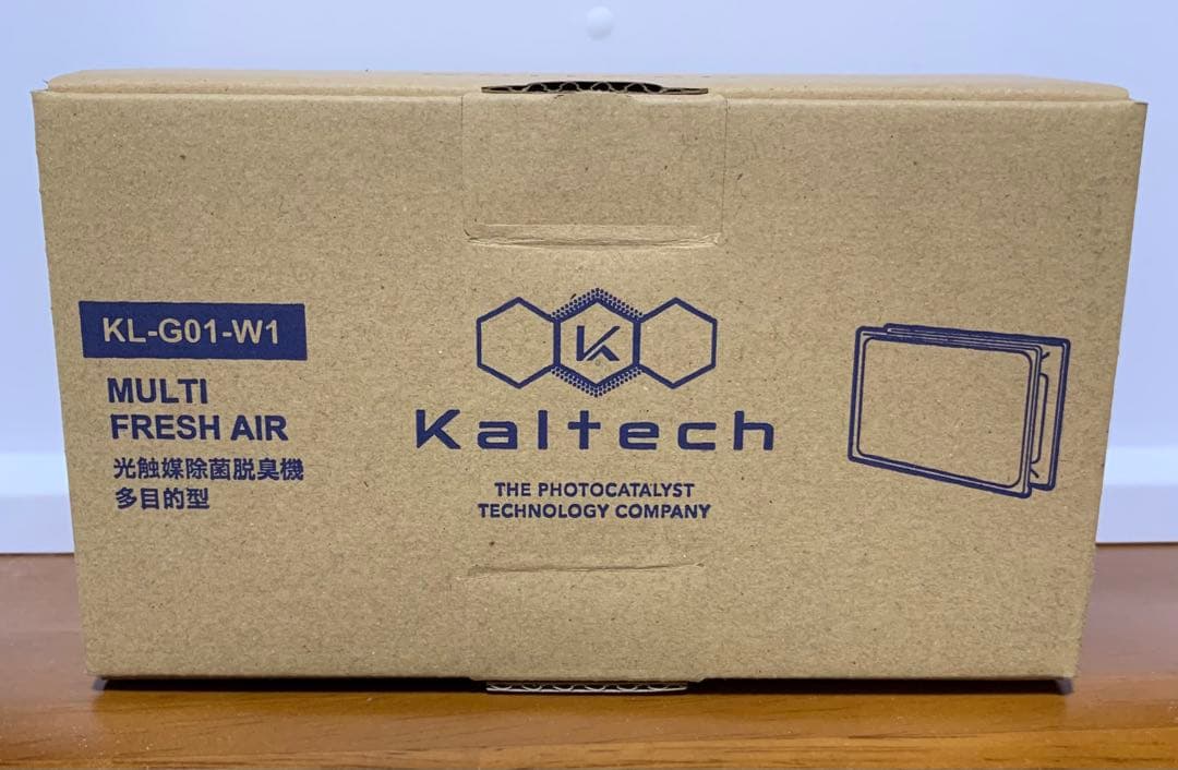 光触媒除菌脱臭機　マルチフレッシュエアー KL-G01-W1 カルテック