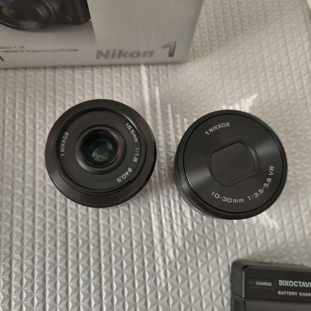 Nikon 1 J5 ミラーレスカメラ レンズ2本セット