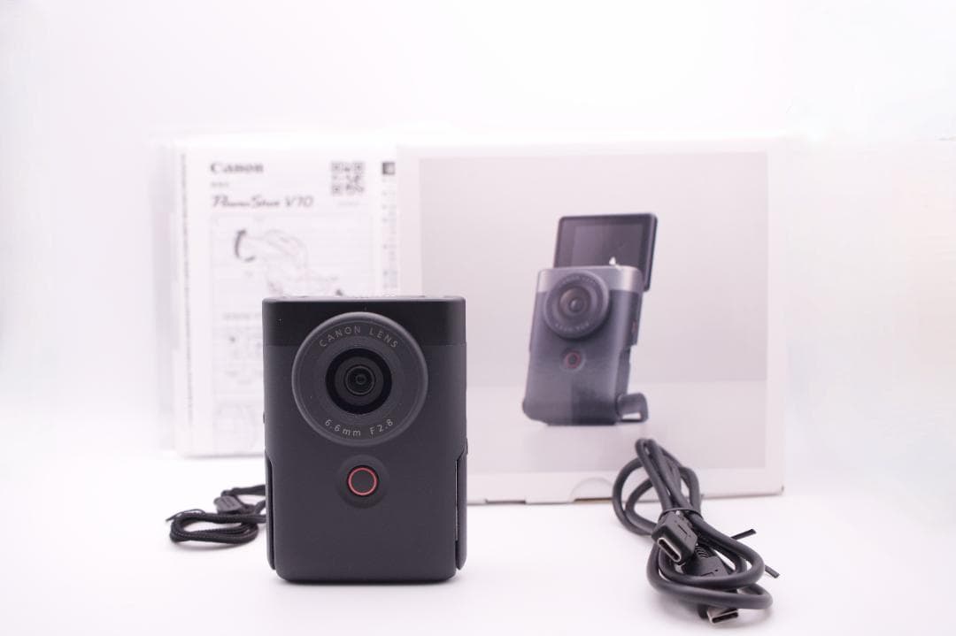【ほぼ新品・箱付き】キヤノン Canon Vlog PowerShot V10