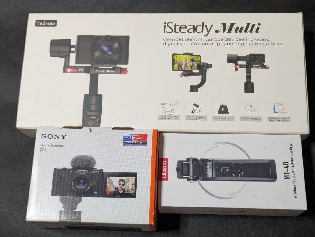 SONY ZV-1 Ulanzi MT-40 iSteady Multi セット