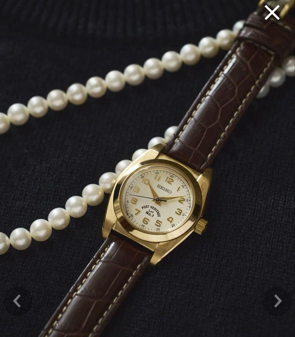 【正規店購入 美品] SEIKO×CINCH31mm クォーツ 専用箱 保証書付