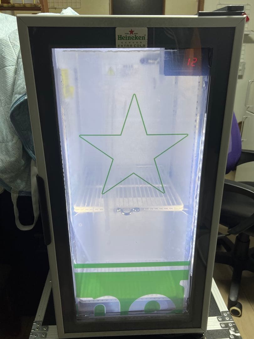 Heineken 冷蔵庫 100%冷却 省エネ