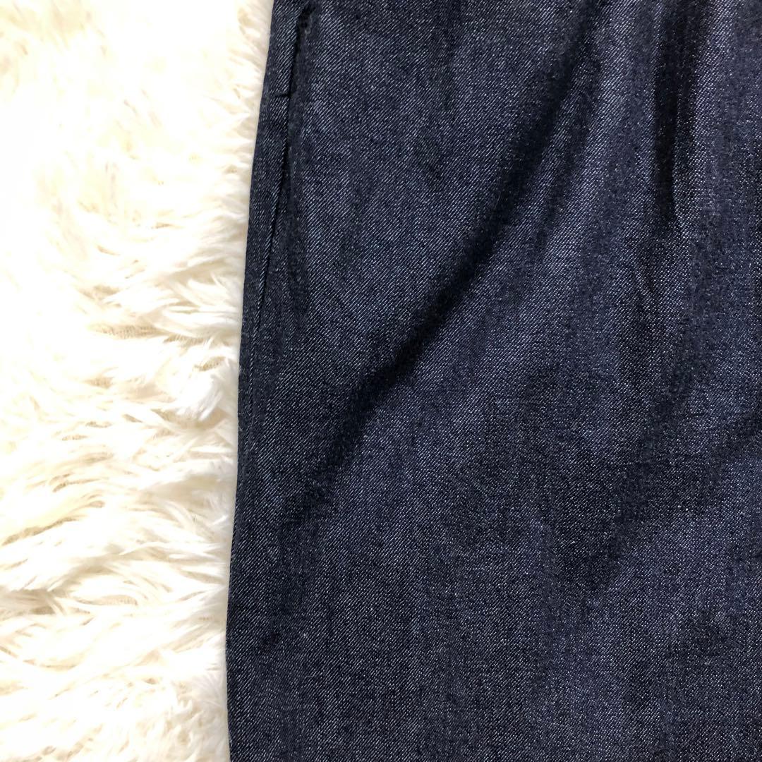 ミズイロインド mizuiroind ワイドイージーパンツ　デニム