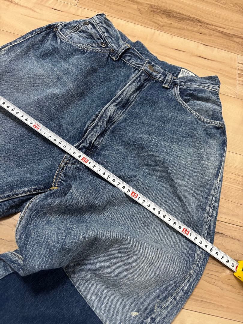 orSlow × BEAMS BOY モンローパンツ 701 パッチワーク