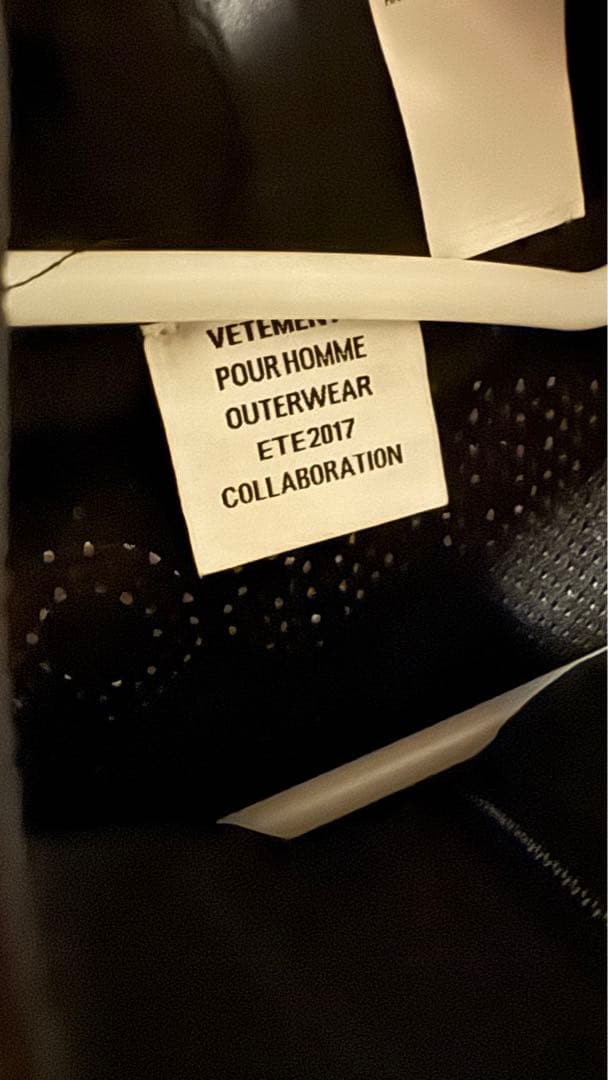 ジャケット・アウター VETEMENTS REEBOK TRACK JACKET archive