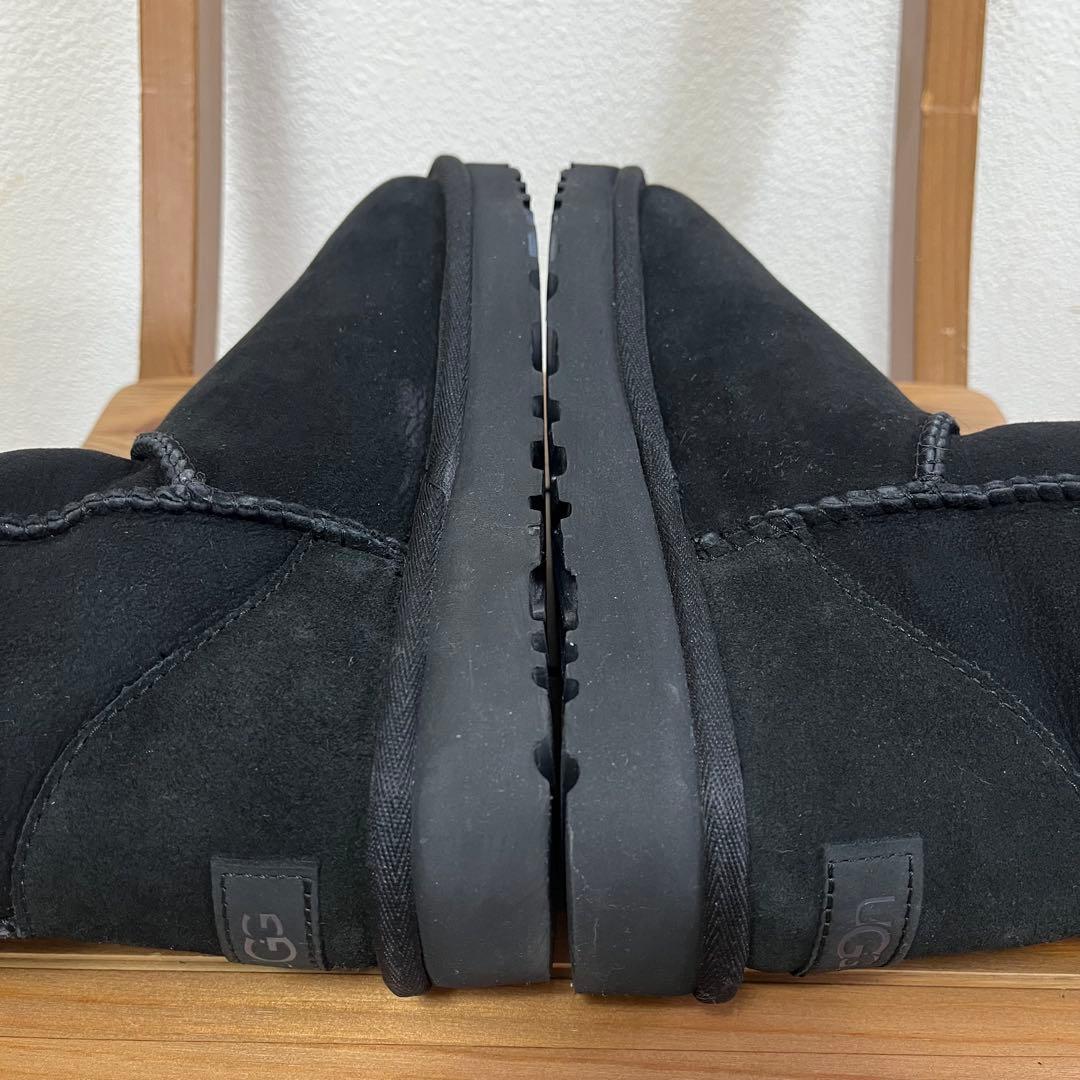 美品✨【UGG 】アグ　ムートンブーツ　ロング　クラシックトール2 黒　23㎝