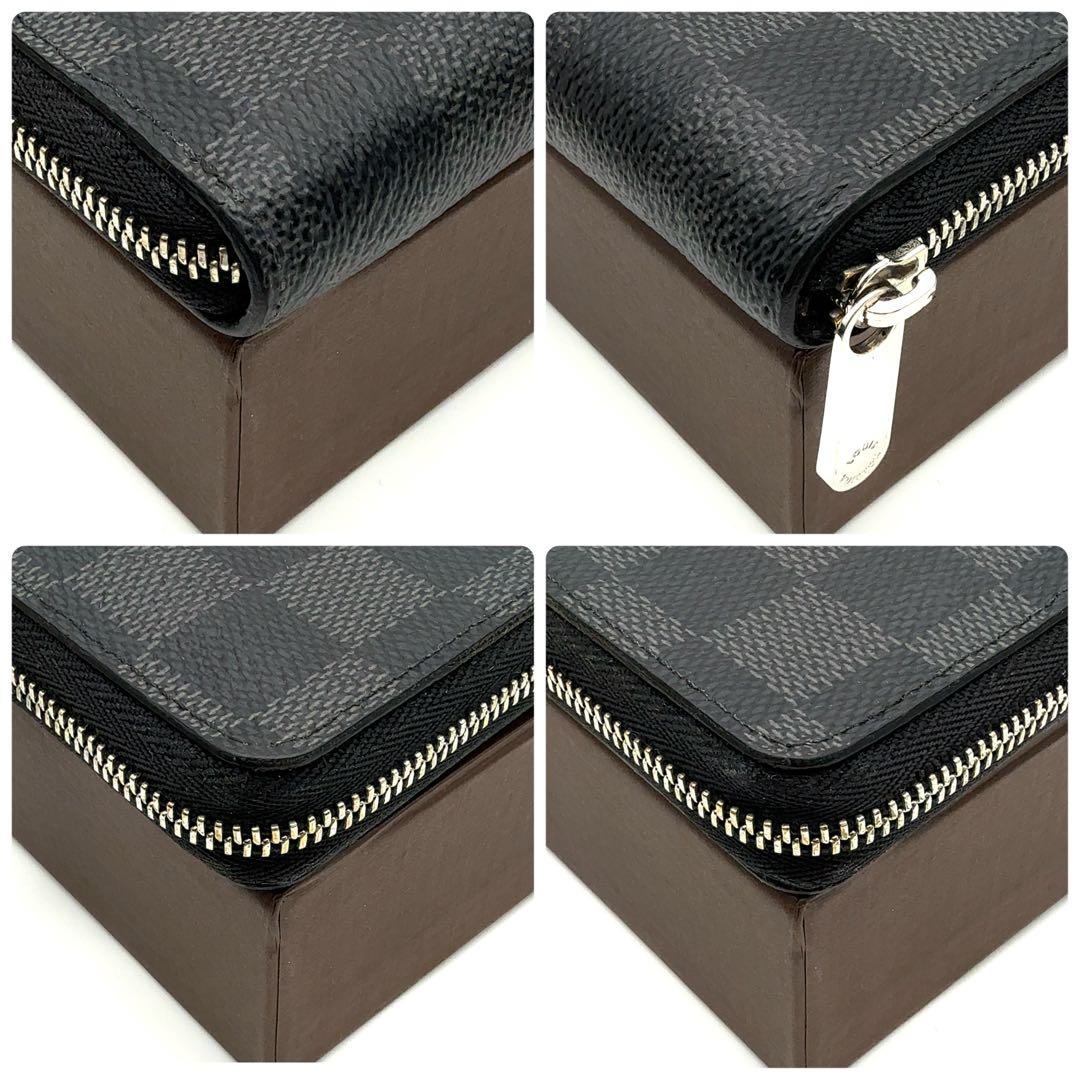 最高級美品】ルイヴィトン ダミエグラフィット ジッピーパース ケース