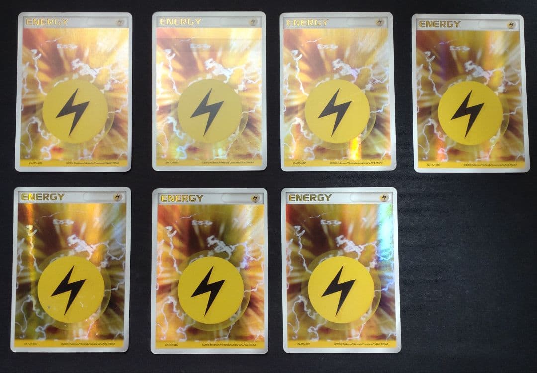 ポケモンカード 基本雷エネルギー ホロンエネルギー 7枚セット