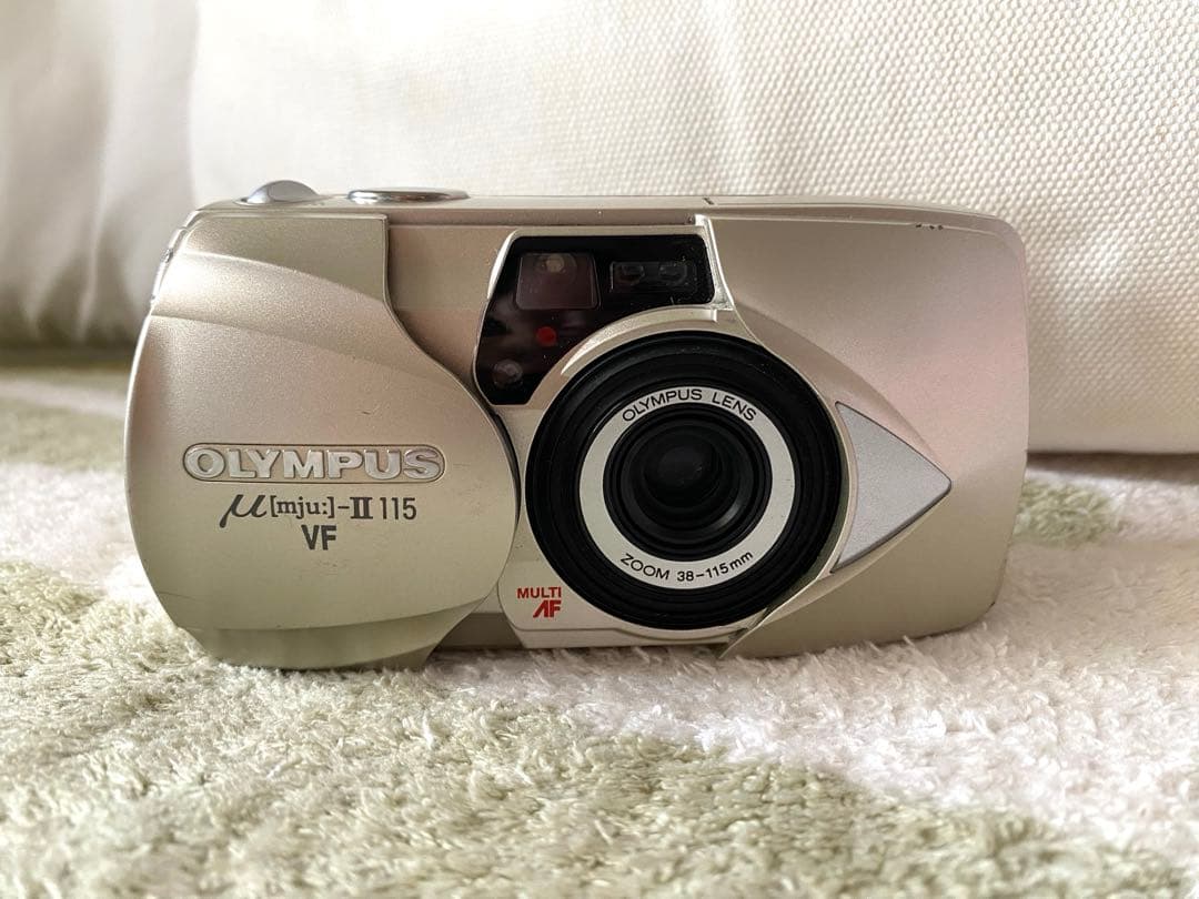 【動作確認済】OLYMPUS μ[mju:]-II 115 VF フィルムカメラ