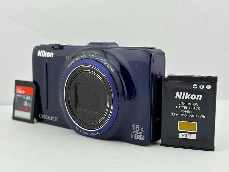 ★美品★ニコンNIKON COOLPIX S9300 ノーブルブラック