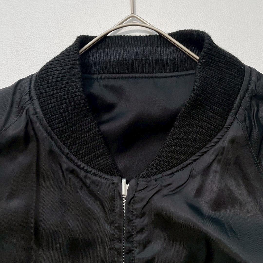 【みすみ】マーカ　リバーシブル ロングスーベニアジャケット サテン刺繍