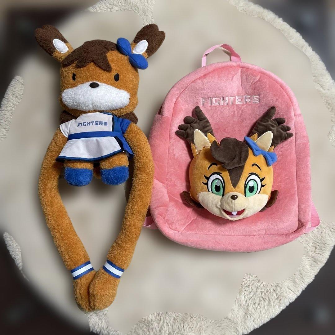 FIGHTERSポリーポラリスキャラクターリュック×ポリーポラリス手長ぬいぐるみ