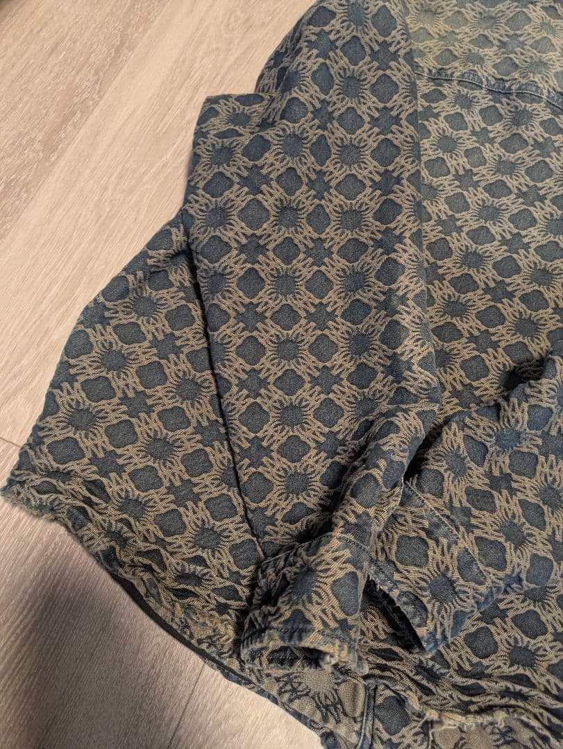 AMIRI MA ロゴ総柄ジャケット　M