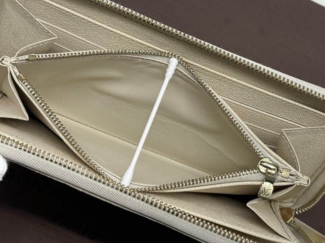 良品！LOUIS VUITTONルイヴィトン　アズール　ジッピーオーガナイザー