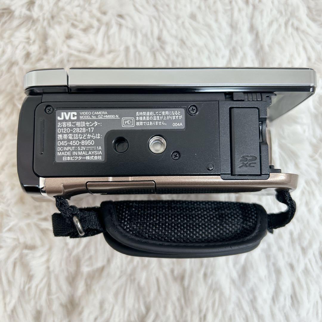 美品 Victor Everio ハイビジョンビデオカメラ 64GB リモコン付