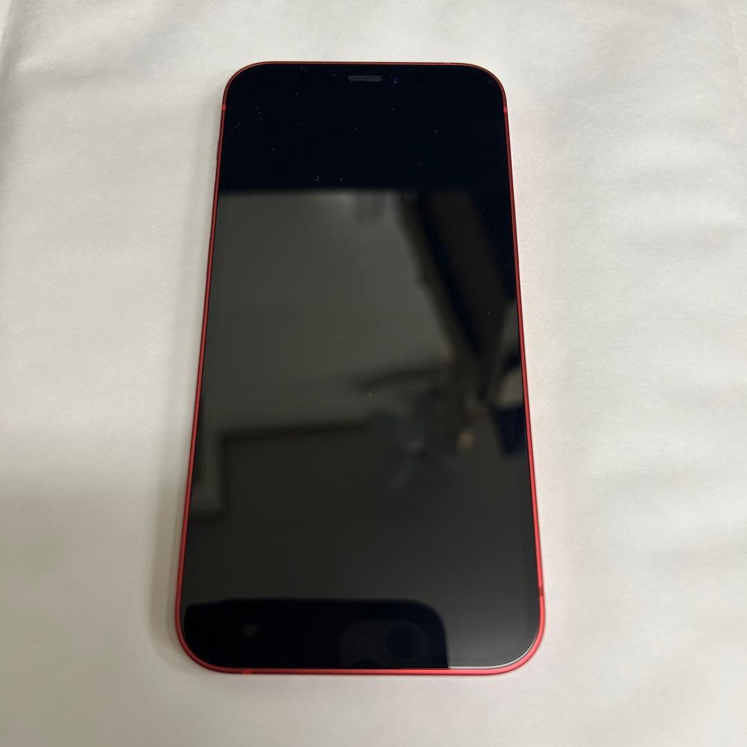 未使用 iPhone 12mini 256GB レッド