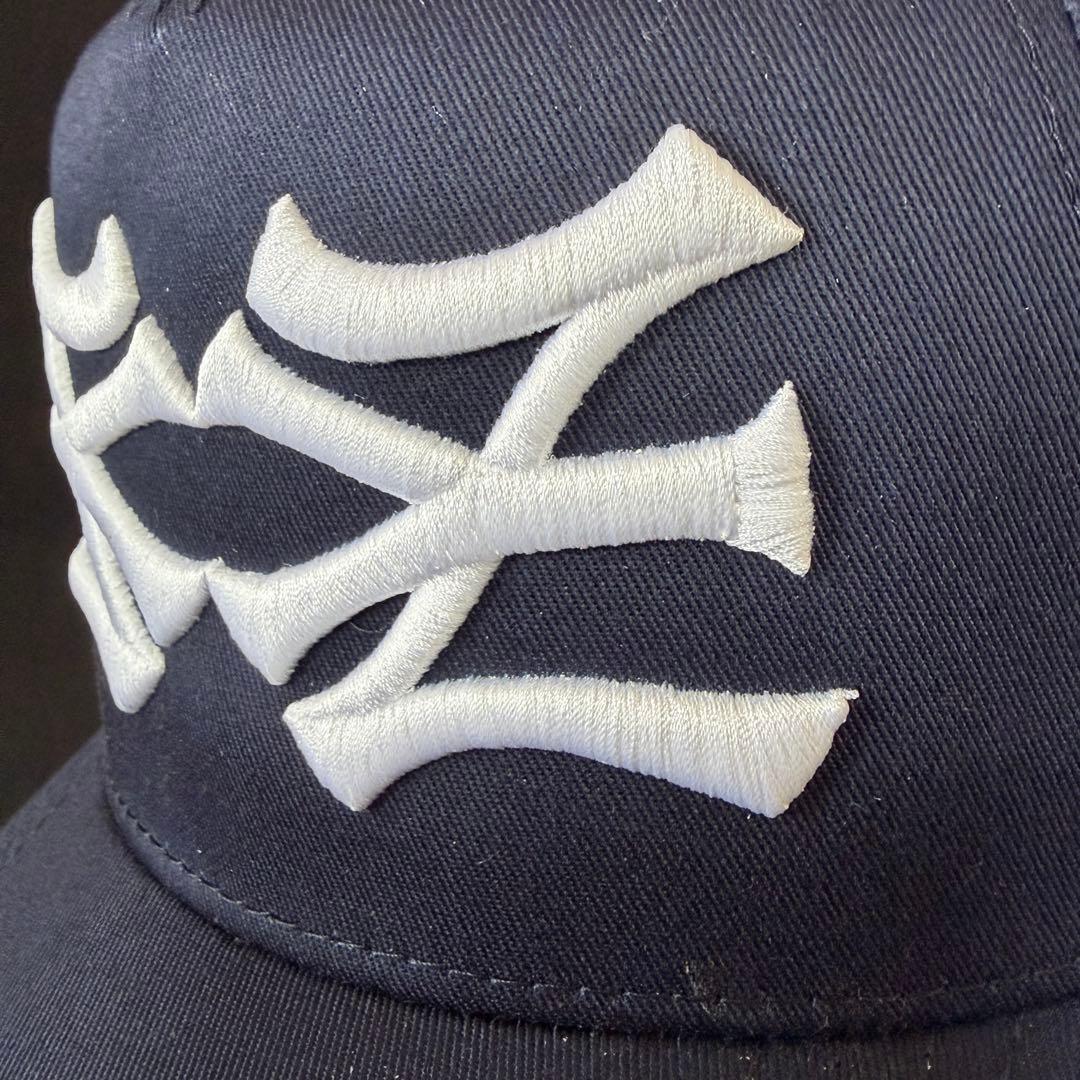 bnnd.（oMA オマ）ネイビー ダブルアイコン 正規品 キャップ