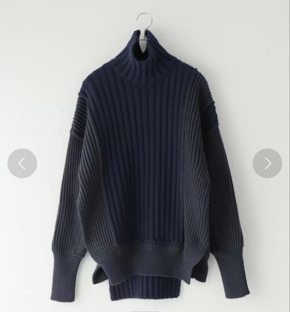 【MM6/エムエム６】TURTLE NECK SWEATER ハイネックニット