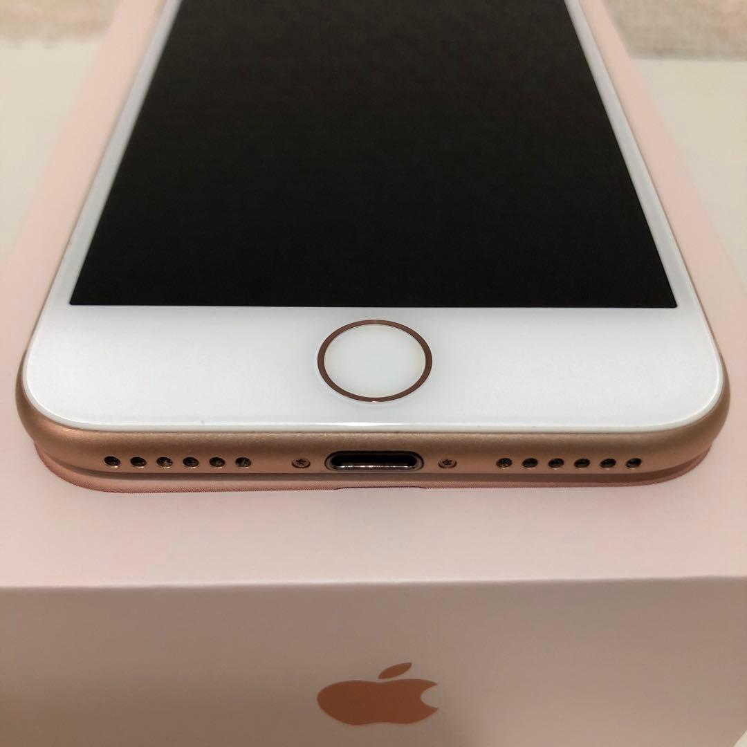 超美品 Apple iPhone 8 ゴールド 本体 SIMロック解除済み